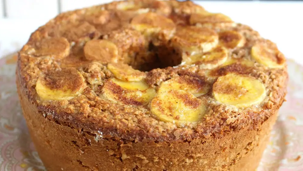 Bolo de Banana com Aveia Rápido e Delicioso