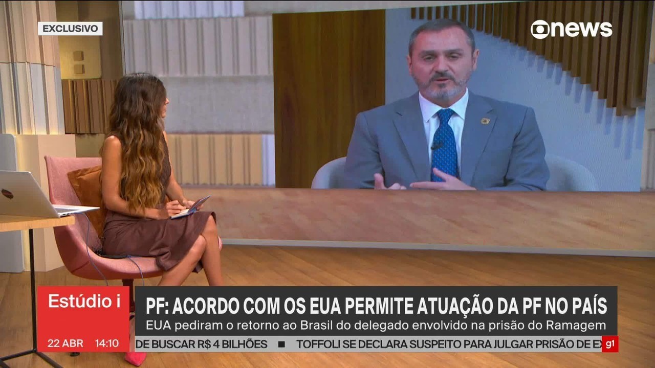 Ação de delegado da PF nos EUA seguiu acordo de cooperação policial internacional entre os países, diz Andrei Rodrigues