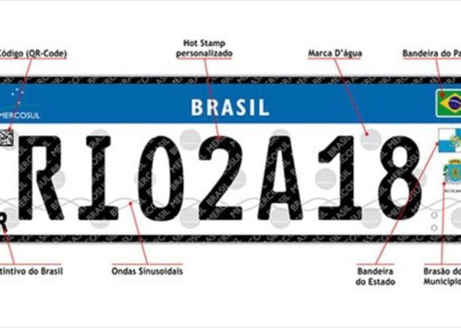 Projeto de nova placa: RJ já tentou incluir bandeira do estado, mas mudança foi inviável; entenda