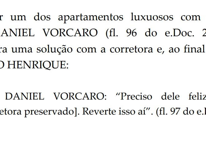 'Fiz as contas para chegar no valor que combinamos': mensagens entre Vorcaro e ex-BRB apontam ajuste milionário por imóveis
