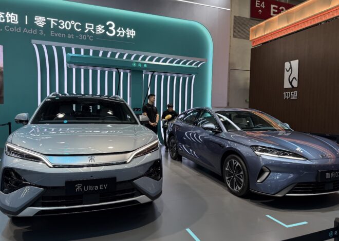 Salão de Pequim: Brasil terá 1 mil carregadores ultrarrápidos da BYD com recarga em 9 minutos até 2027; VÍDEO