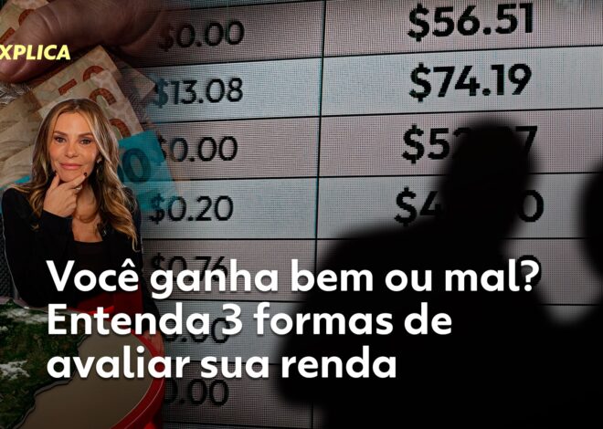 Você ganha bem ou mal? Entenda 3 formas de avaliar sua renda