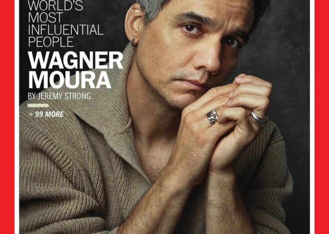 Wagner Moura entra na lista da revista 'Time' das 100 pessoas mais influentes do mundo e estampa uma das capas